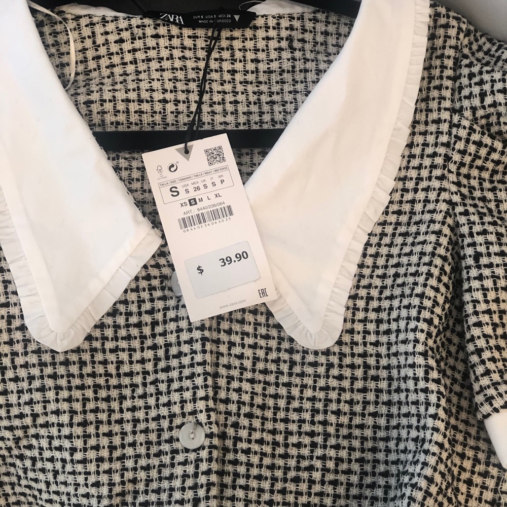 Tweed Collared Blouse - Picture 3 of 3